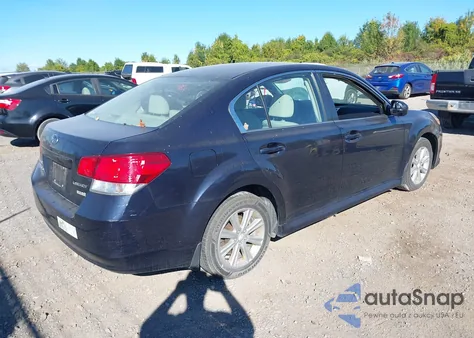 2012 Subaru Legacy 2.5I из США, поврежденный, VIN 4S3BMBA6XC3021971